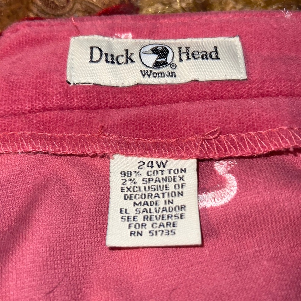 Pink Duck Head Pants - Picture 5 of 5